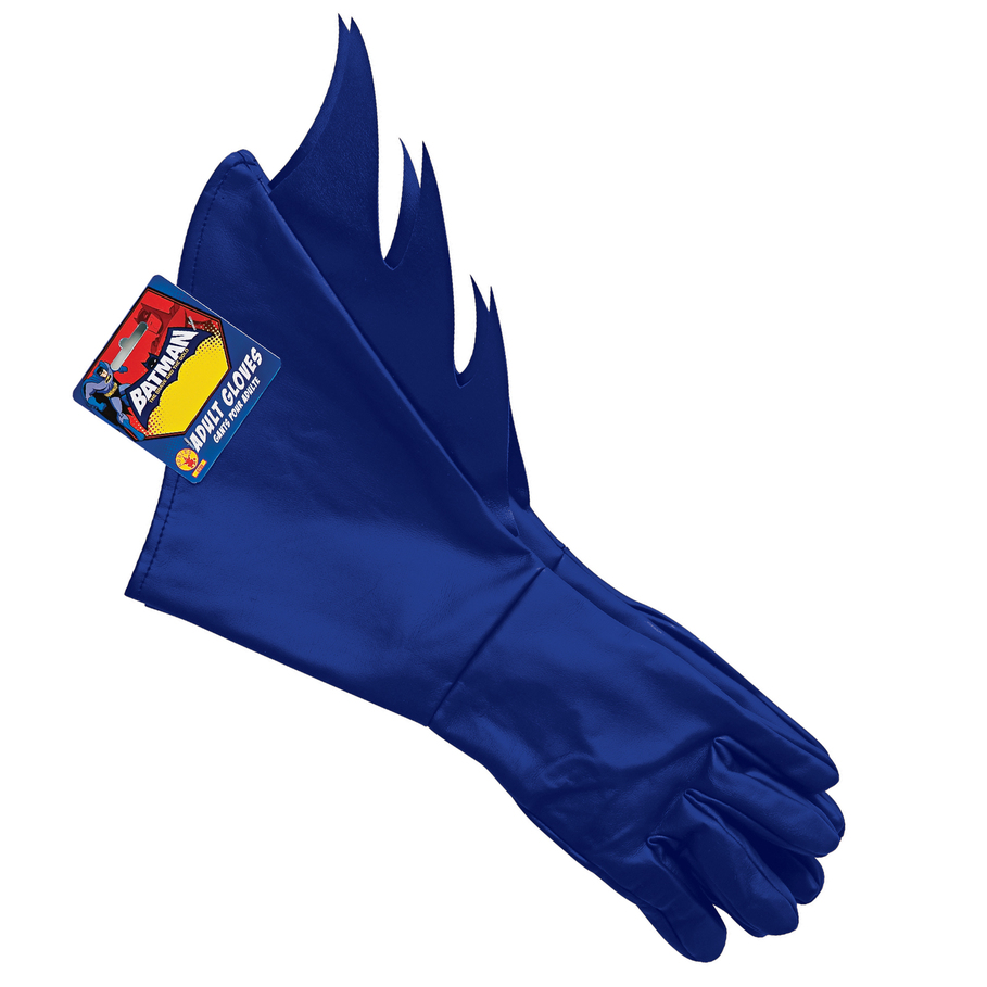 Batman Brave & Bold Batman Adult Gloves - Punchbowl