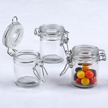 Mini Glass Favor Jars (12)