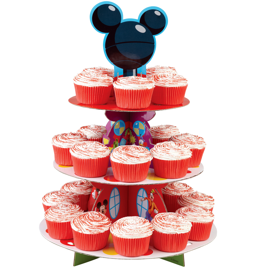 Mickey Mouse Cupcake Holder. BETOP HOUSE Cute Round Mickey Mouse