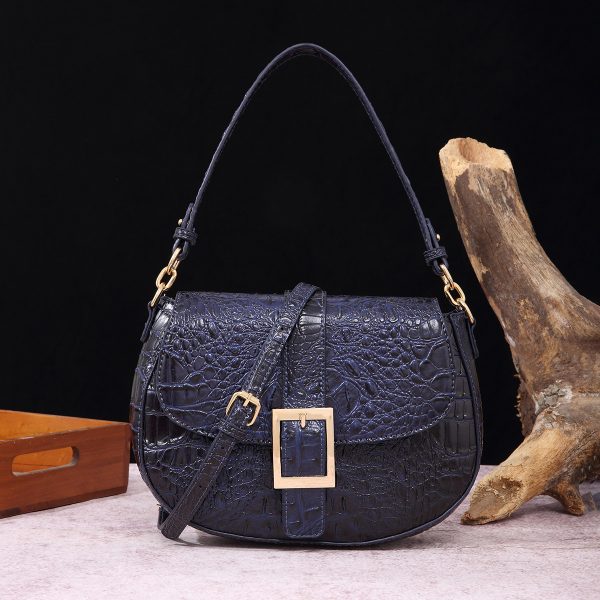 Handheld armpit crossbody baguette women's bag - Image 8