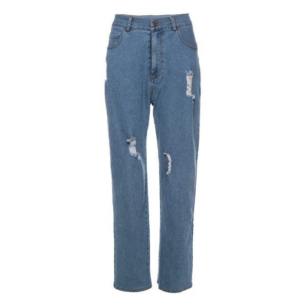 Shredded jeans women Xia Chao was thin - Image 8