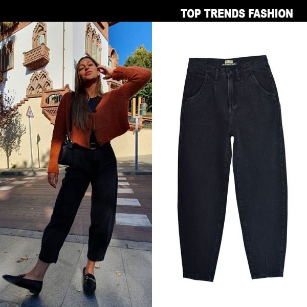 Loose denim trousers - Image 6