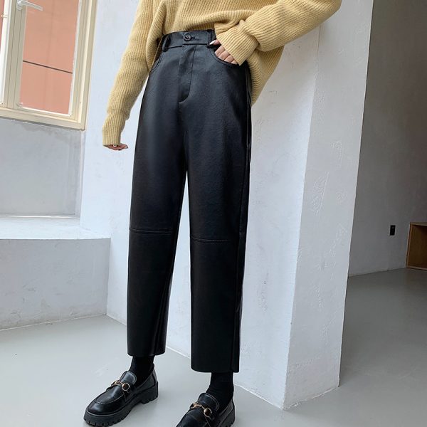 Women's Fashion Casual All-matching Straight Pants - Image 4