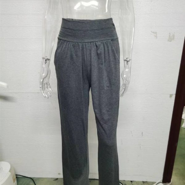 Women's Wide Leg Loose Sports Yoga Pants - Image 2