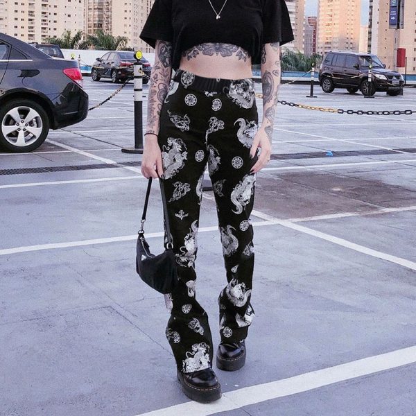 Chinese style retro straight casual pants - Image 7