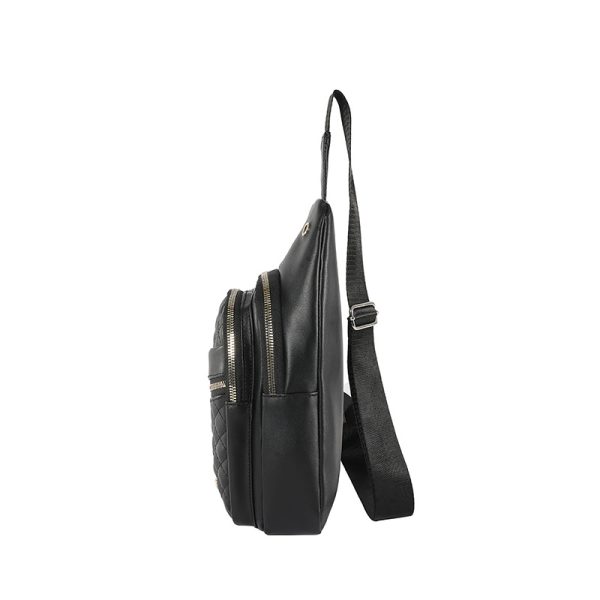 Storage Bag & Travel Bag Small Sling Bag Crossbody Chest Shoulder Water Resistant Sling Purse One Strap Travel Bag For Men Women Boys With Earphone Hole - Image 6