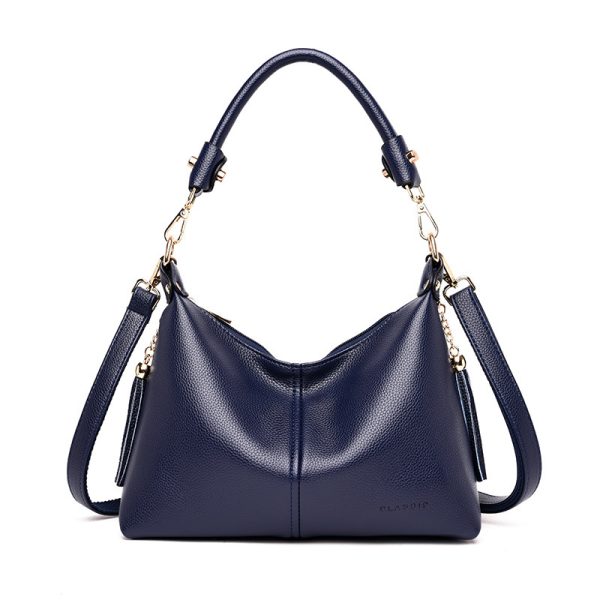 Soft Leather Mother Bag All-match One-shoulder Fashion Trendy Handbag - Image 9