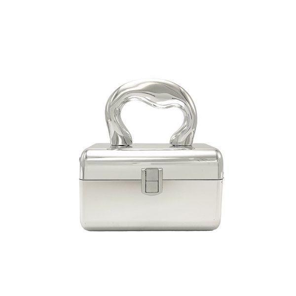 Acrylic Women's Fashion Shiny Surface Crossbody Bag - Image 9