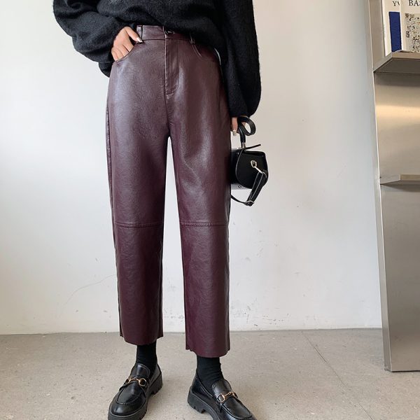Women's Fashion Casual All-matching Straight Pants