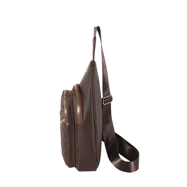 Storage Bag & Travel Bag Small Sling Bag Crossbody Chest Shoulder Water Resistant Sling Purse One Strap Travel Bag For Men Women Boys With Earphone Hole - Image 8