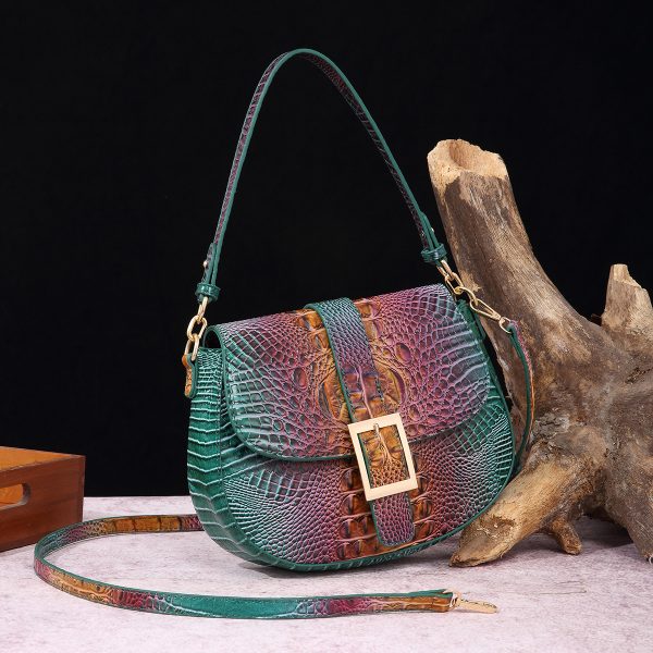 Handheld armpit crossbody baguette women's bag - Image 4