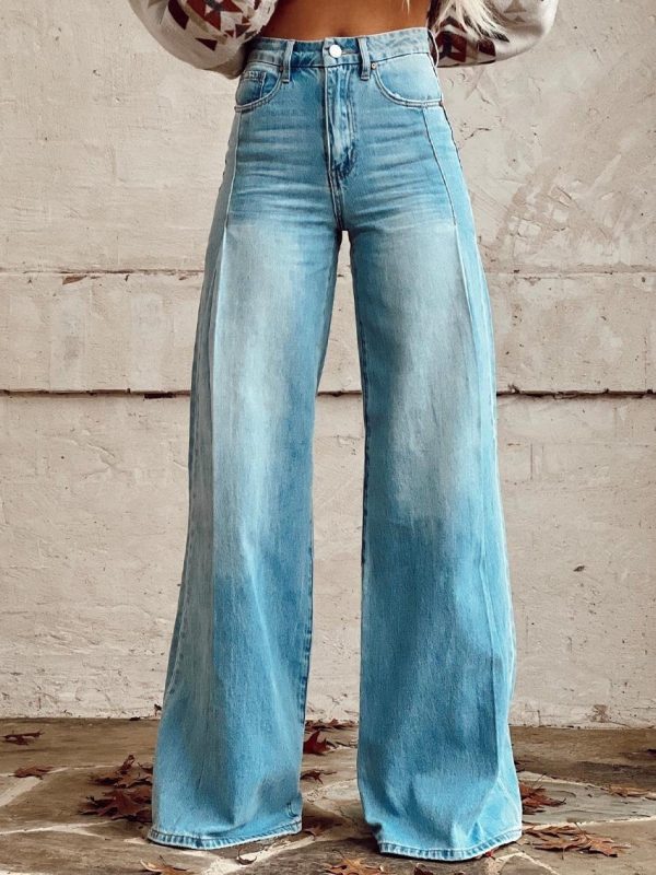 New 3D Thermal Transfer Bell-bottom Pants - Image 6