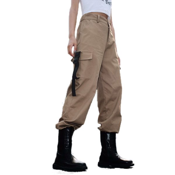 Streamer bag buckle casual pants overalls - Image 8