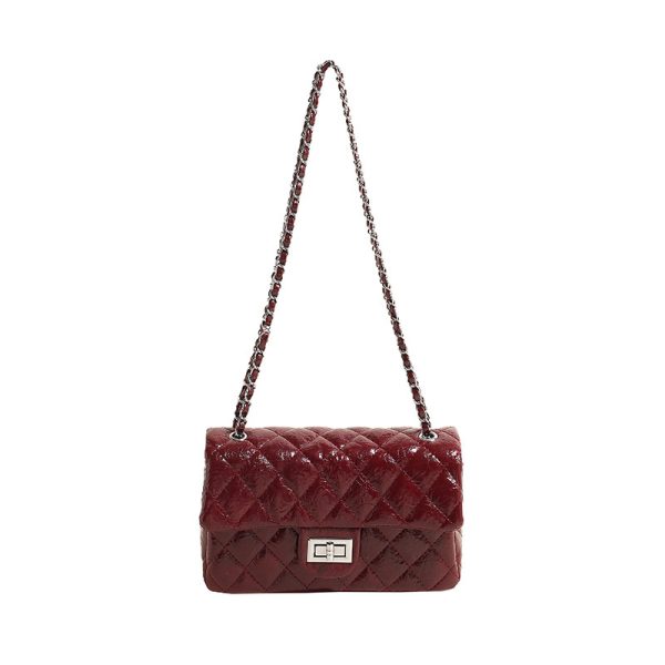 New Leopard Print Shoulder Crossbody Small Square Bag - Image 8