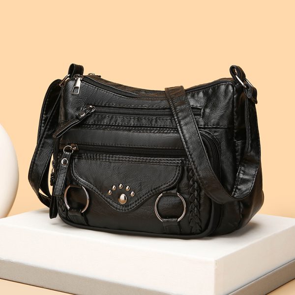 New Mother Bag PU Soft Leather Advanced Sense - Image 5