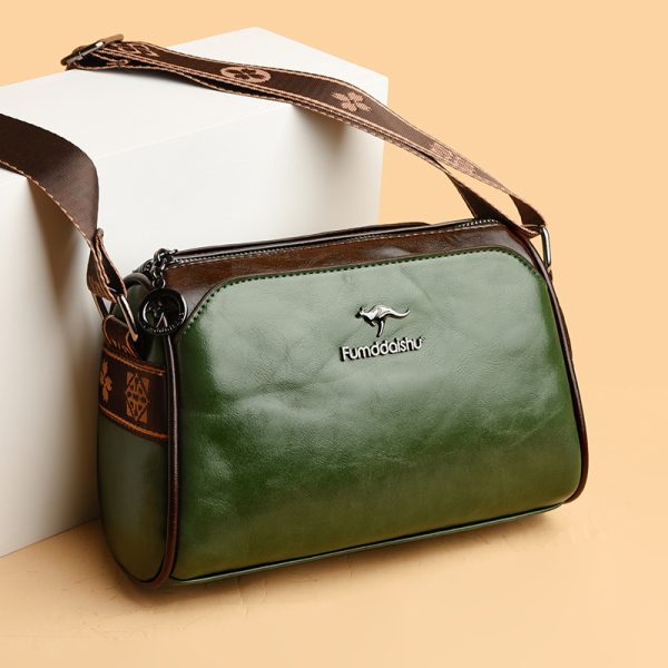 Women's Retro Double-sided Pillow Shoulder Messenger Bag - Image 5