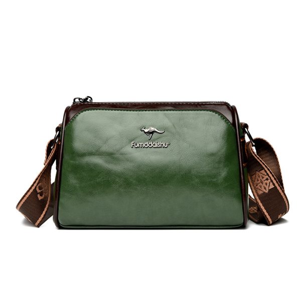 Women's Retro Double-sided Pillow Shoulder Messenger Bag - Image 9
