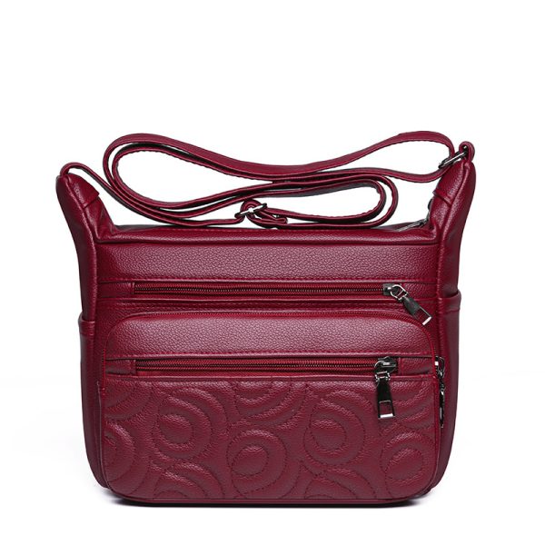 New High-grade Embossed Casual Fashion All-matching Shoulder Messenger Bag - Image 7