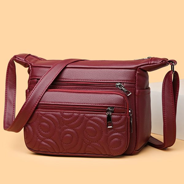 New High-grade Embossed Casual Fashion All-matching Shoulder Messenger Bag - Image 5