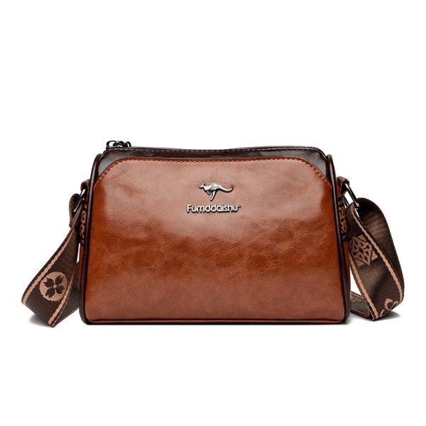 Women's Retro Double-sided Pillow Shoulder Messenger Bag - Image 2