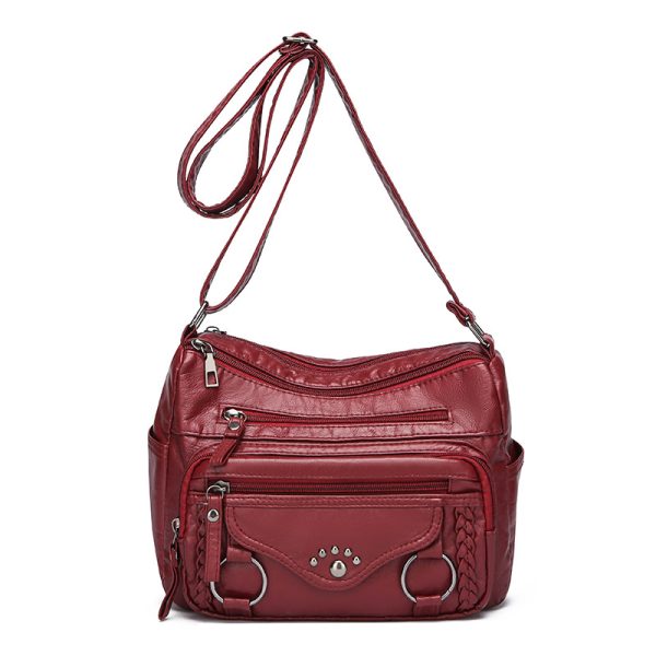 New Mother Bag PU Soft Leather Advanced Sense - Image 8