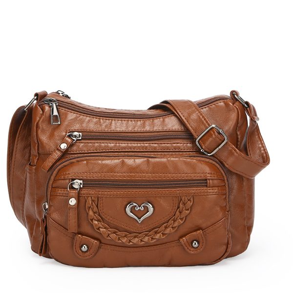 Women's Fashion Shoulder Large Capacity Multi-pocket Messenger Bag - Image 8
