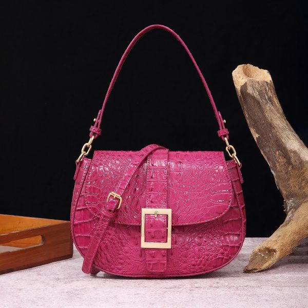 Handheld armpit crossbody baguette women's bag - Image 7