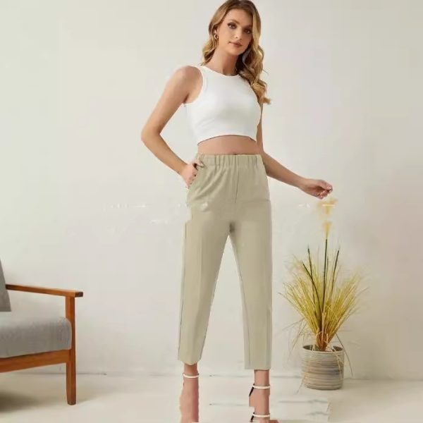 Women's Ankle-length Pants Temperament Office All-matching - Image 6