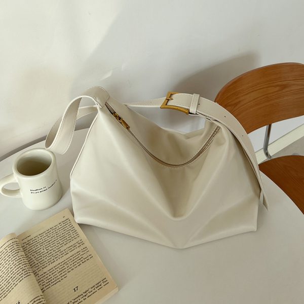 Daily Soft Collapse Minimalist Style Shoulder Bag New - Image 9