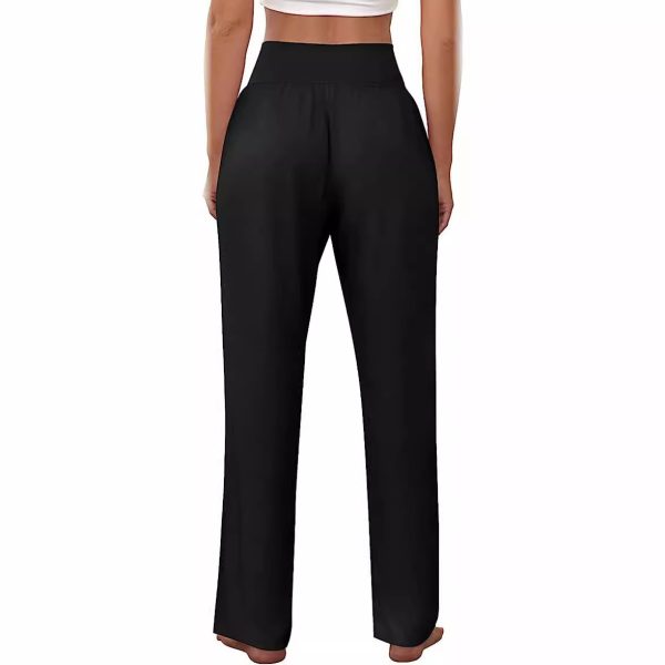 Women's Wide Leg Loose Sports Yoga Pants - Image 5