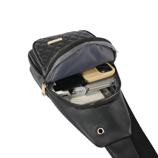 Storage Bag & Travel Bag Small Sling Bag Crossbody Chest Shoulder Water Resistant Sling Purse One Strap Travel Bag For Men Women Boys With Earphone Hole - Image 3