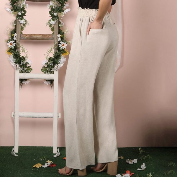 Summer New Solid Color Loose Women's Casual Trousers - Image 3