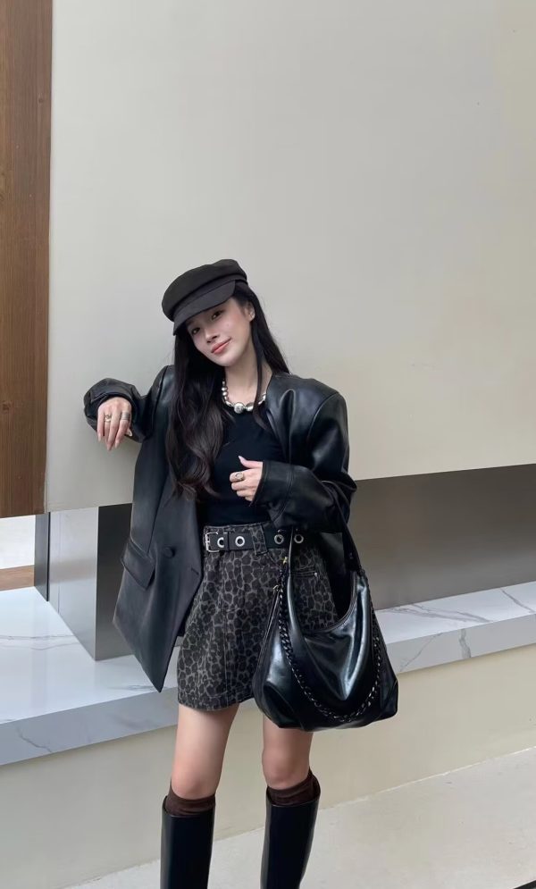 New High-grade Large-capacity Retro Soft Leather Versatile Shoulder Tote Bag - Image 6