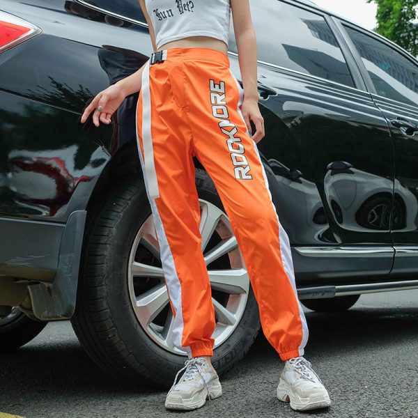 Casual pencil pants with buckle sweatpants - Image 4