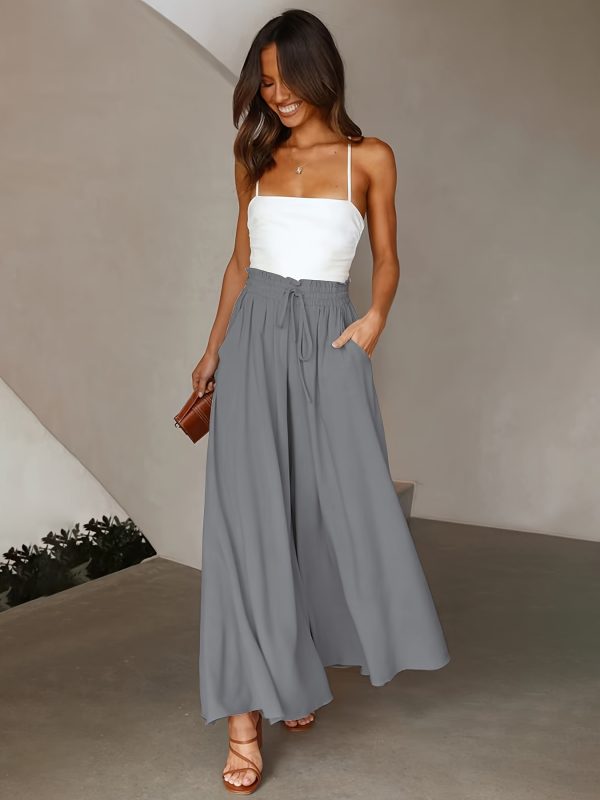 Ladies' Casual Wild Wide-leg Pants - Image 5