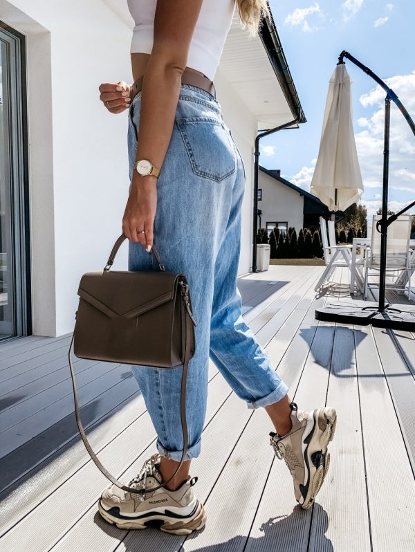 Thin women's jeans straight leg pants - Image 3