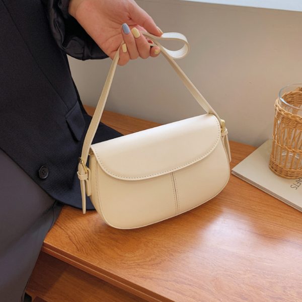 Textured Women's Fashionable One Shoulder Messenger Bag