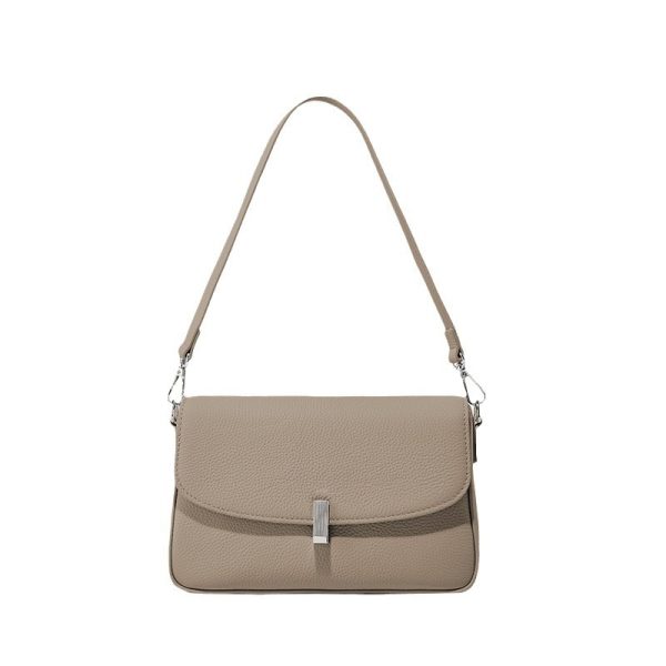 Large Capacity Genuine Leather Crossbody Bag For Women 2025 Graceful And Fashionable Genuine Cowhide - Image 5