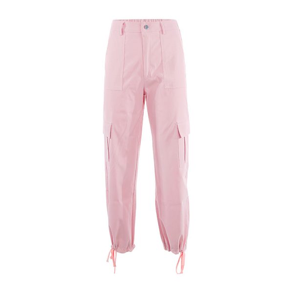 Lace-up leg pocket overalls - Image 6