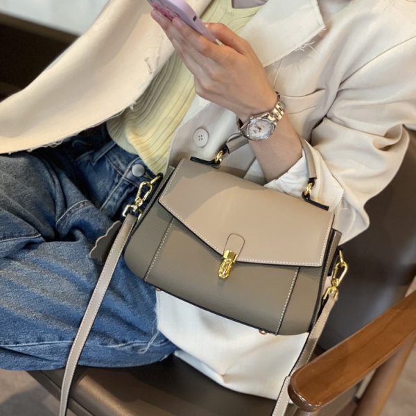 Women's Trendy All-match Genuine Leather Crossbody Shoulder Bag - Image 2