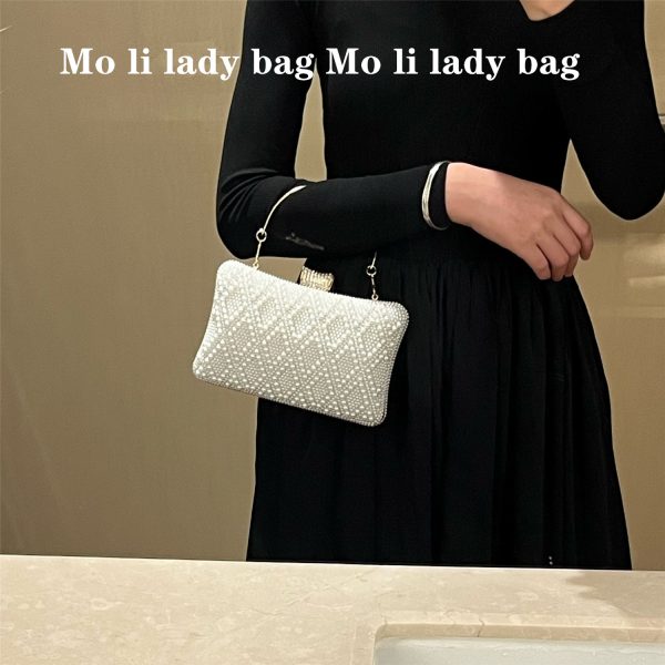 Clutch Temperament Ladies Banquet Pearl Bag - Image 4