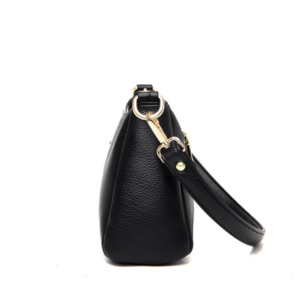 Texture Soft Leather Crossbody Bag Fashion Lady - Image 4