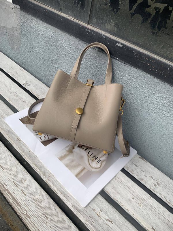 First Layer Cowhide Tote Genuine Leather Women - Image 10