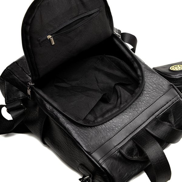 Backpack Women's Fashion Personality PU - Image 5