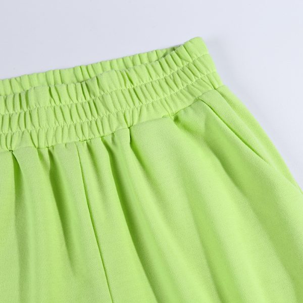 Solid color sports pants - Image 8