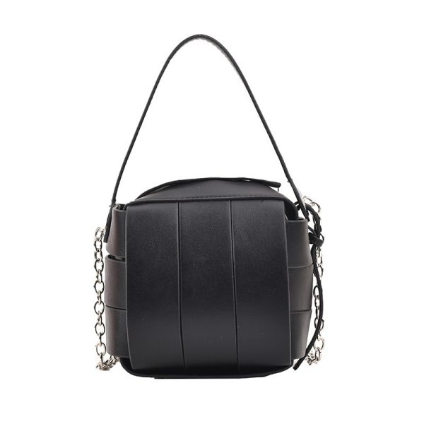 Leather Handbags For Women Vintage Spliced Fashionable - Image 6