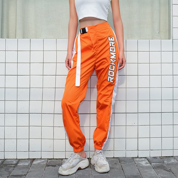 Casual pencil pants with buckle sweatpants - Image 6