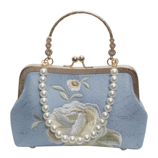 Premium Chinese Style Embroidery Han Chinese Clothing Bag Ancient Chinese Style Crossbody Bag - Image 6