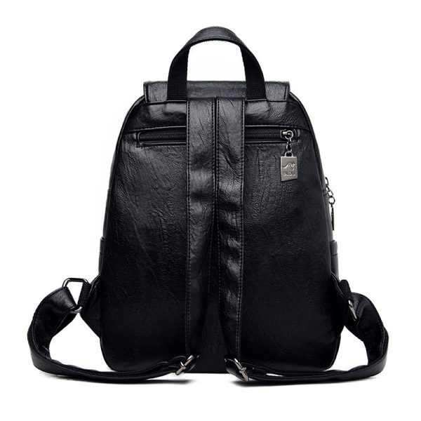 Large Capacity Women's Backpack All-match One-shoulder Elegant Travel Bag - Image 3