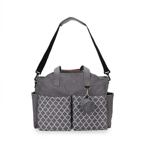 Printed Geometry With Pacifier Bag For Mother And Baby To Travel Outdoors - Image 6